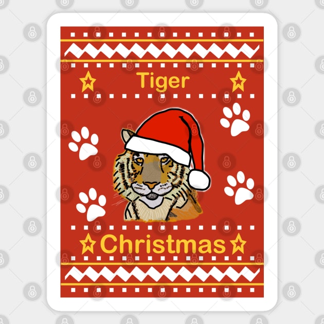 Tiger christmas cheap sweater
